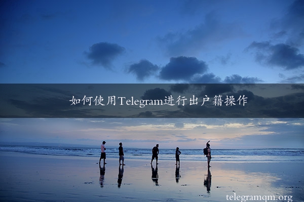 如何使用Telegram进行出户籍操作